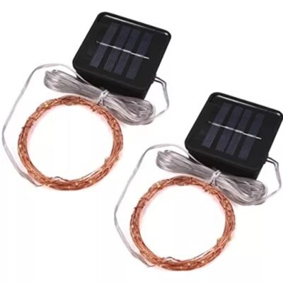 Cadenas de luces LED  con energía solar