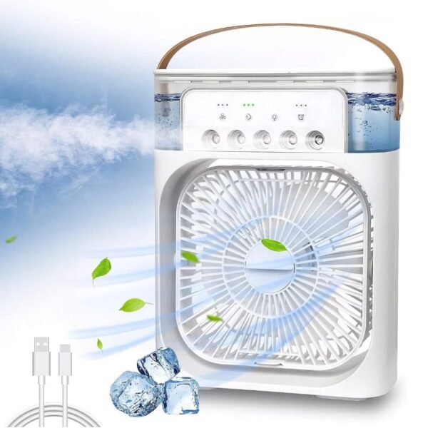 Ventilador humidificador  vapor de agua