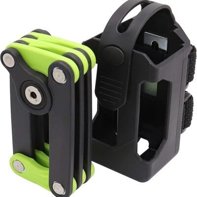 Candado para bicicleta plegable