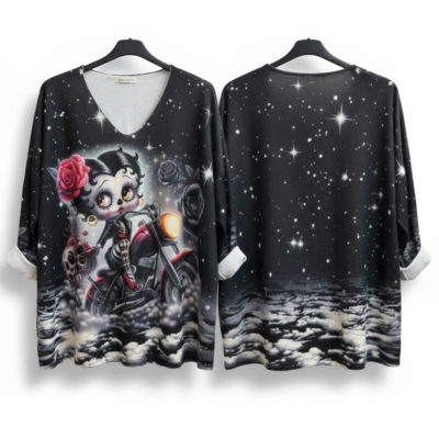 Camisa manga larga betty boop