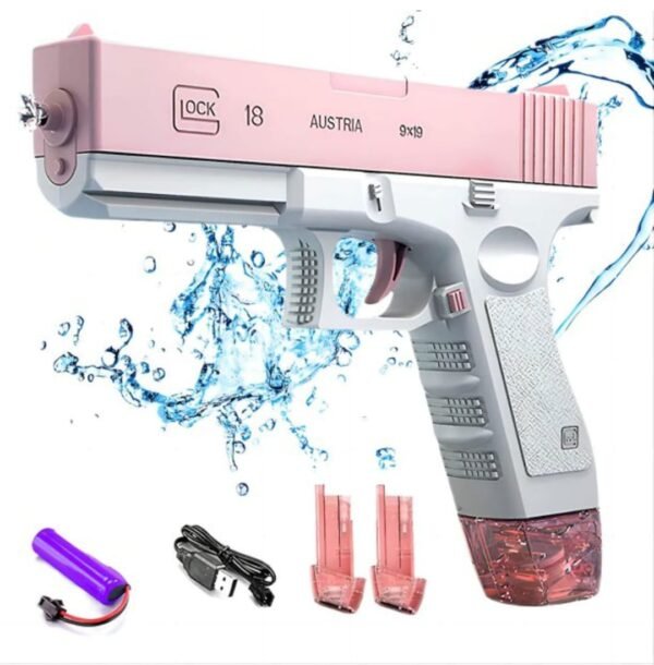 Pistola de agua eléctrica para niños