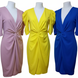 vestido elegante evento moda mujer