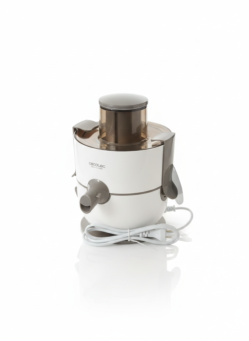 Licuadora Orbital de Frutas y Verduras blanca