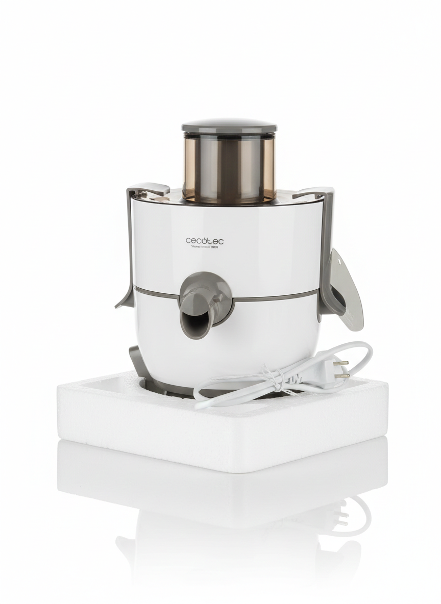 Licuadora orbital de frutas y verduras protegida para envío por paquete