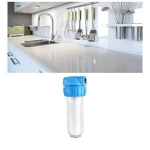 filtro de agua de 10 pulgadas de carcasa transparente