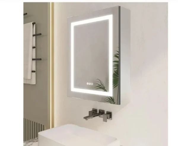 Espejo baño LED antivaho - Moderno