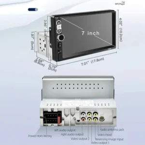 Pantalla coche 7" GPS