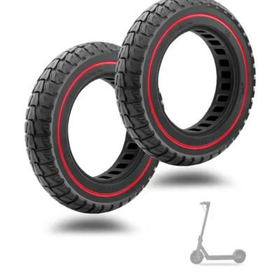 2 Llantas 10x2 Sólidas Patinete