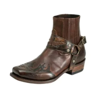 Botas cowboy mujer Marrón