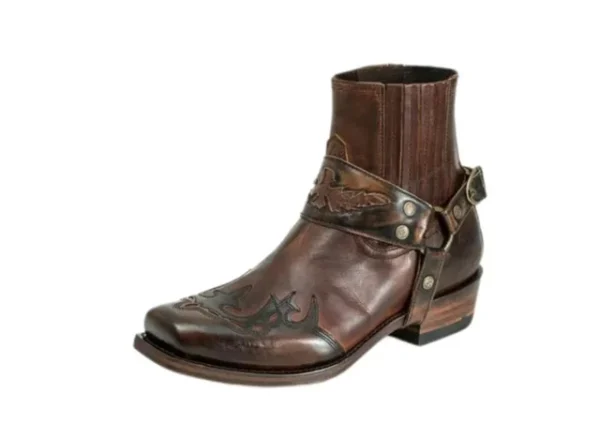 Botas cowboy mujer Marrón