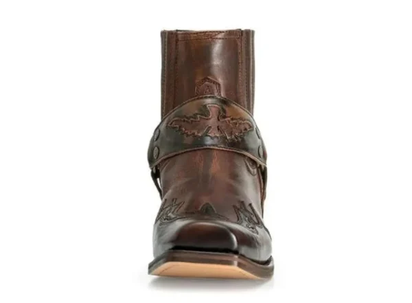 Botas cowboy mujer Marrón - Imagen 2