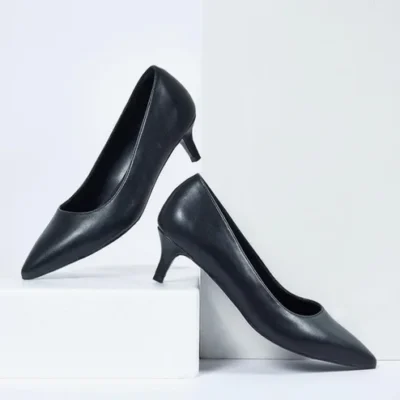 Zapatos tacón aguja negros