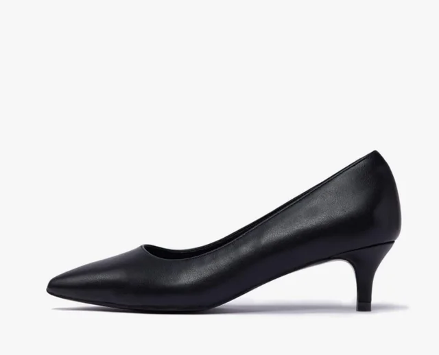 Zapatos tacón aguja negros - Imagen 4