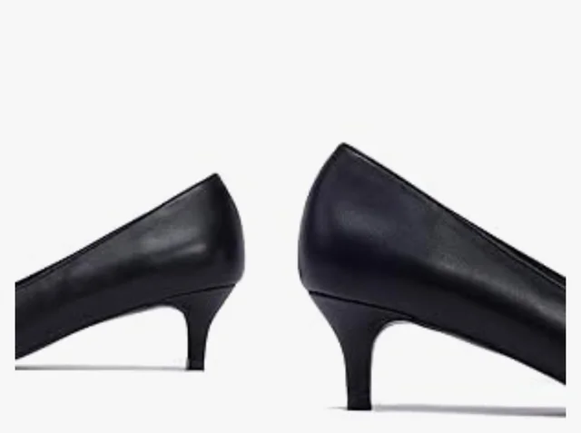 Zapatos tacón aguja negros - Imagen 2