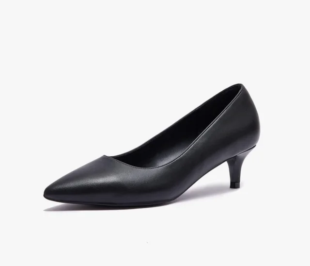 Zapatos tacón aguja negros - Imagen 3