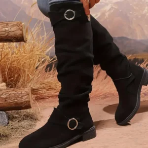 Botas altas mujer negras