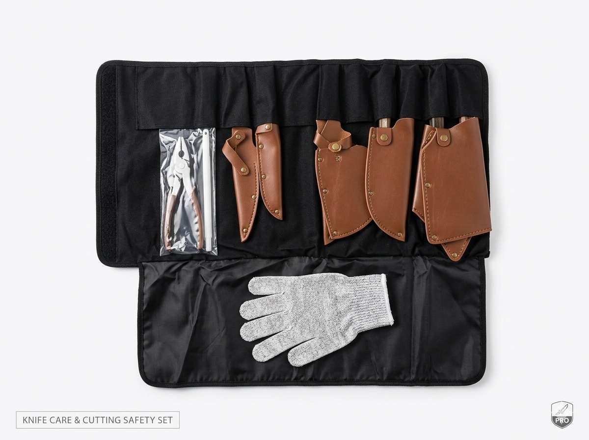 Juego de cuchillos de cocina de 6 piezas de acero inoxidable - Imagen 2