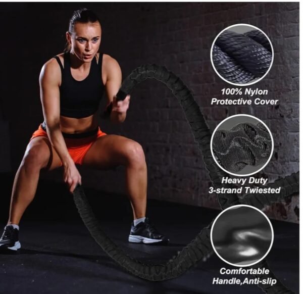 kit de cuerda de batalla (Battle Rope) - Imagen 5