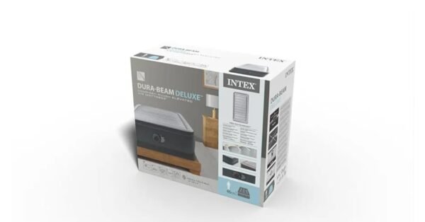 Colchón inflable elevado Dura-Beam Deluxe Comfort-Plush Air Mattress