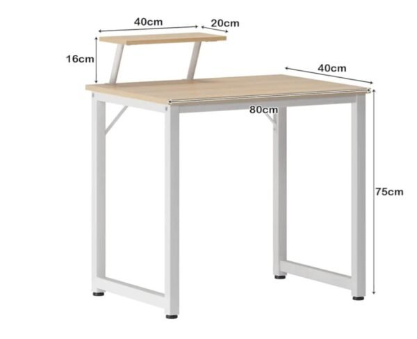 Escritorio pequeño con estructura de metal - Imagen 3