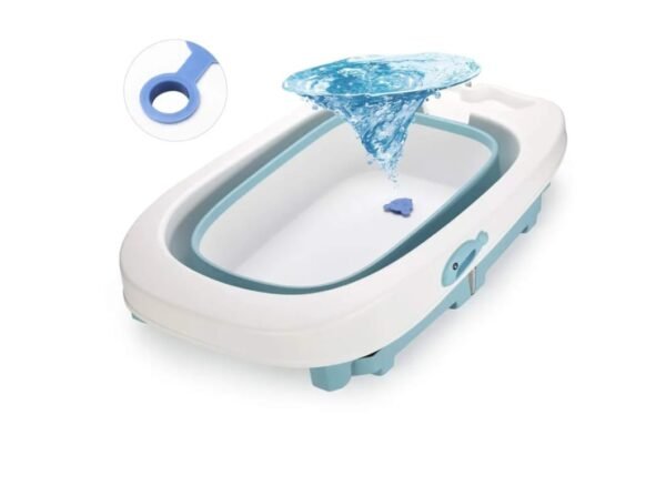 Bañera plegable y portátil, utilizada para bebés - Imagen 6