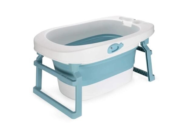Bañera plegable y portátil, utilizada para bebés - Imagen 2