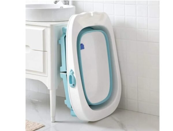Bañera plegable y portátil, utilizada para bebés - Imagen 3