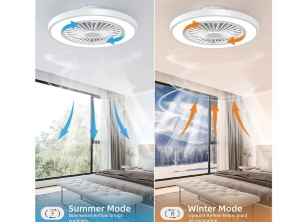 ventilador de techo con una luz LED integrada - Imagen 4