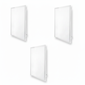 Pack 3 Panel Led 40w 4.400lm 6000ºk 60x60cm Enrejado