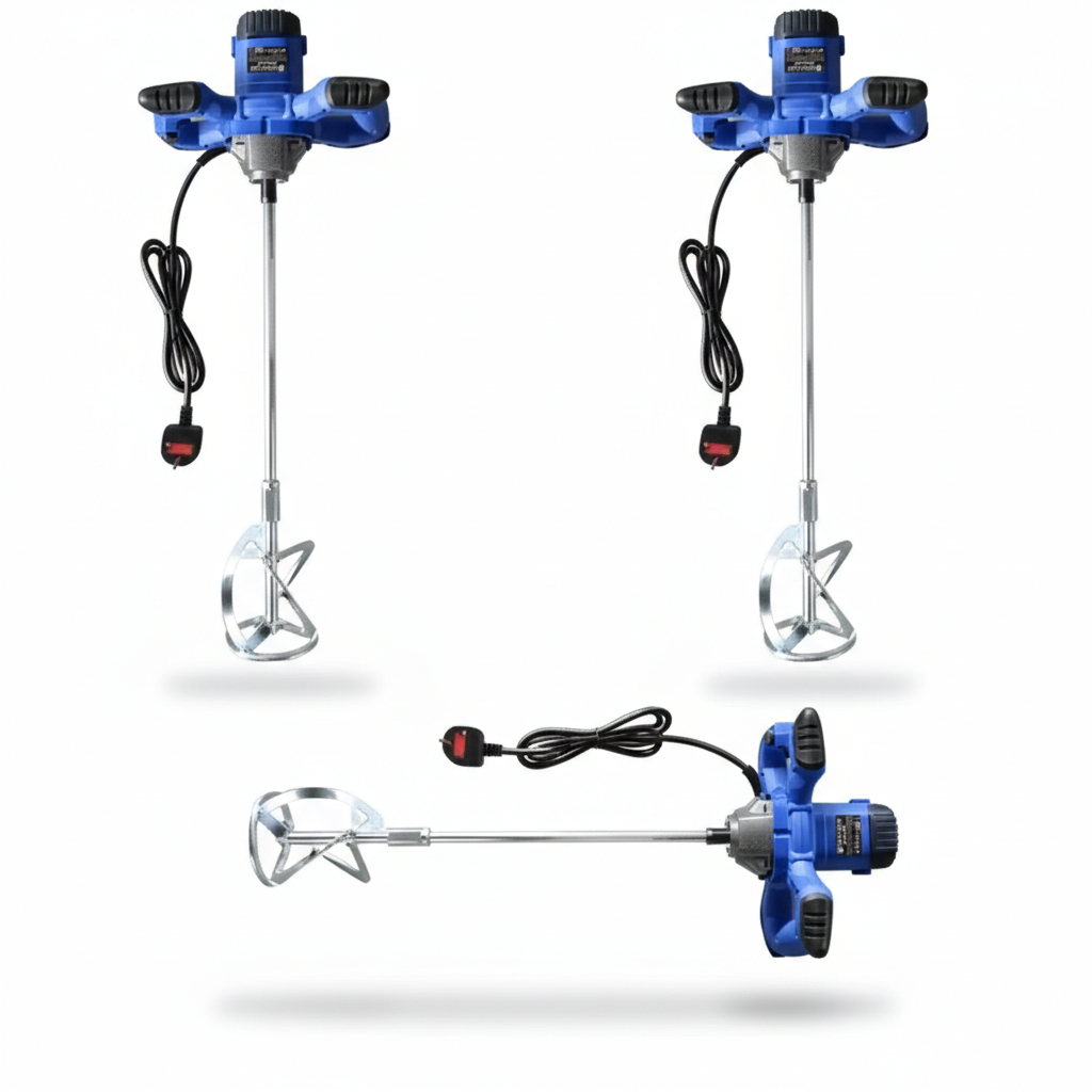 Lote de 3 Máquinas mezcladora de hormigón portátil