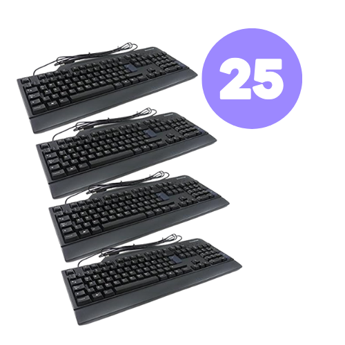 Lote de 25 teclados lenovo