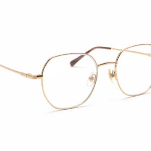 Gafas metálicas doradas modelo Fiona