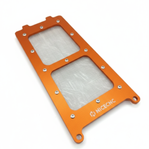 Filtro de aire NiceCNC aluminio color naranja para alto rendimiento