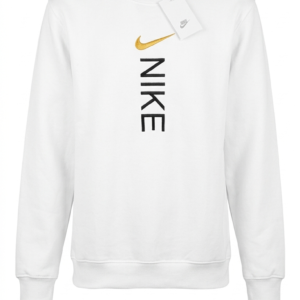 Sudadera deportiva con logo vertical disponible en varios colores.