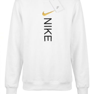 Sudadera deportiva con logo vertical disponible en varios colores.