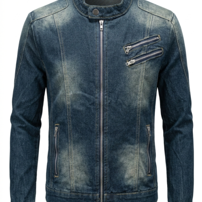 Chaqueta Vaquera Biker Hombre