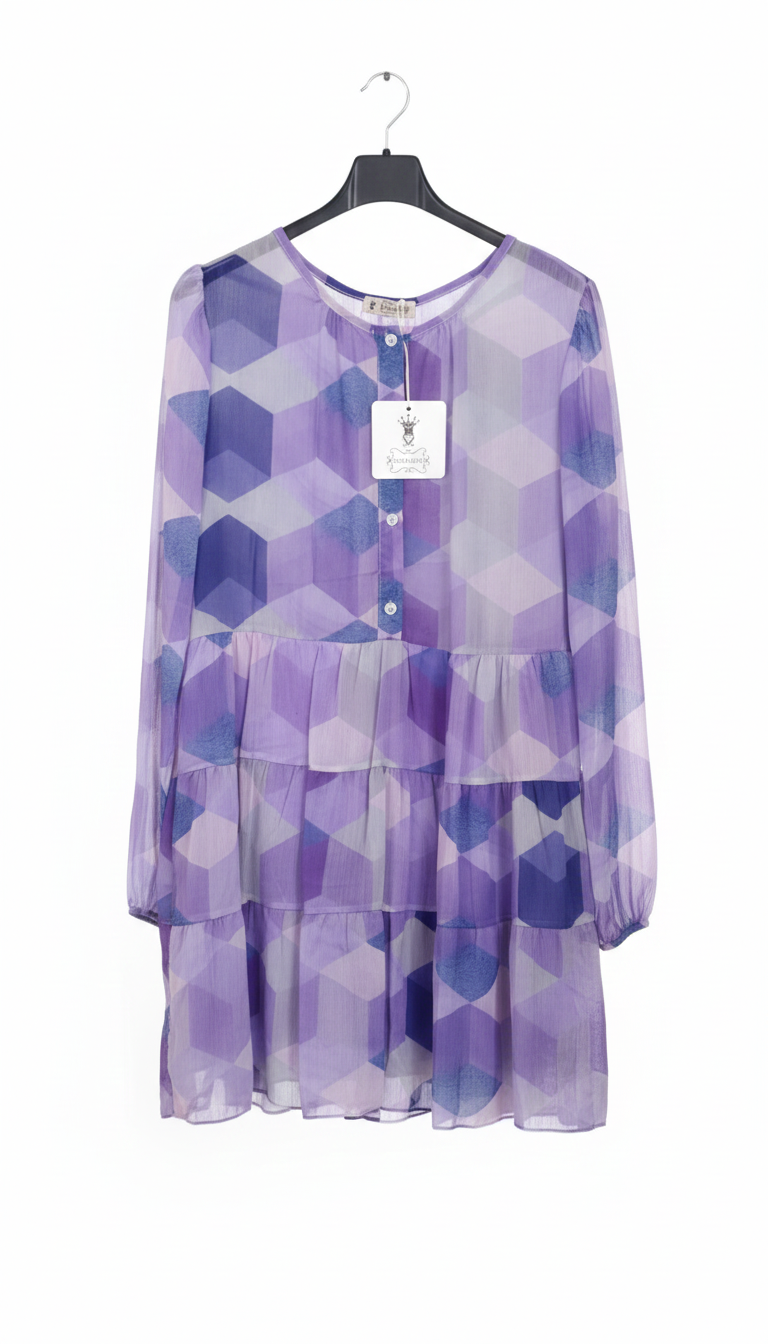 Vestido Boho Geométrico