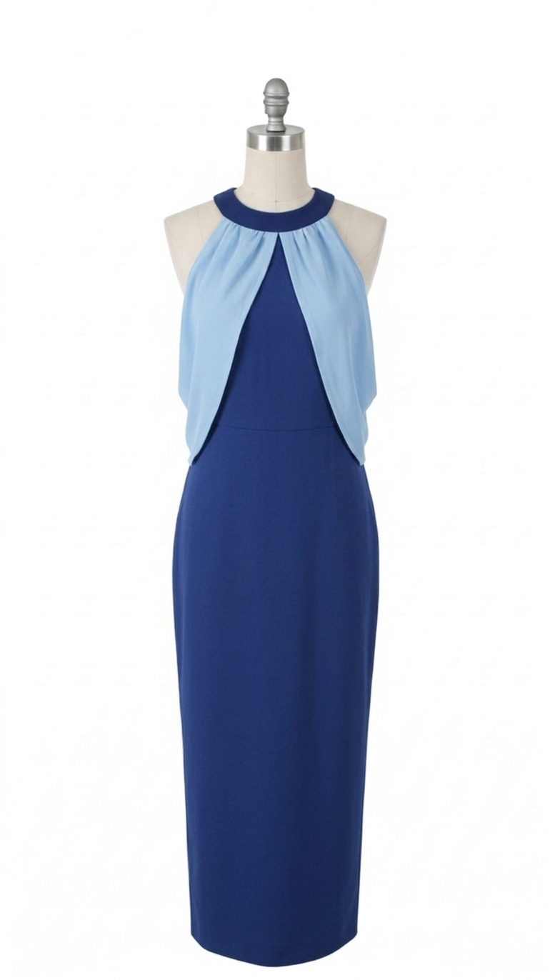 vestido-midi-azul-real-capa-halter-invitada-boda